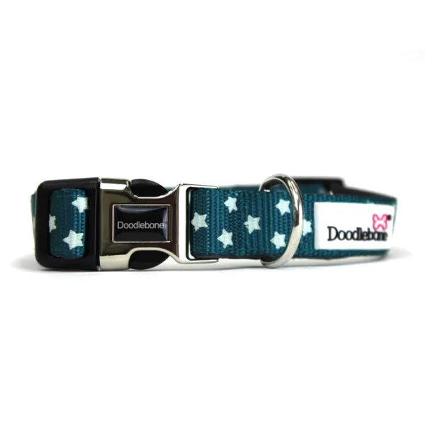 Dark teal cheap dog collar