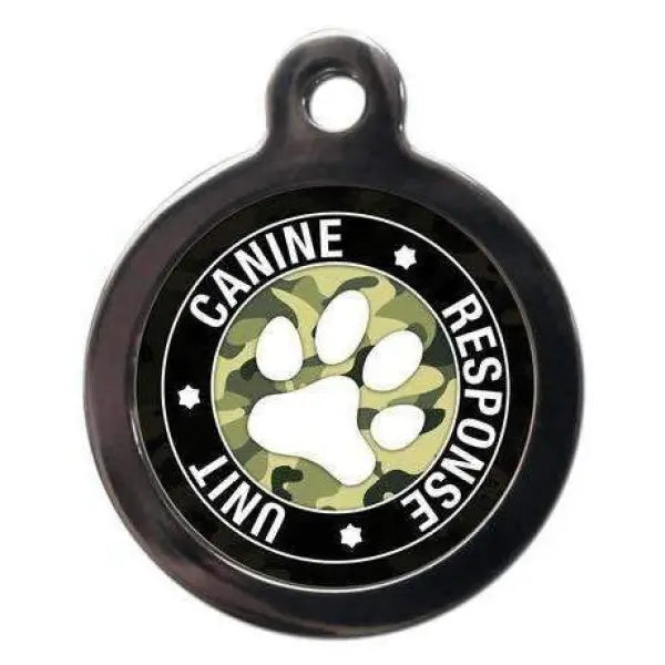 Canine store id tags