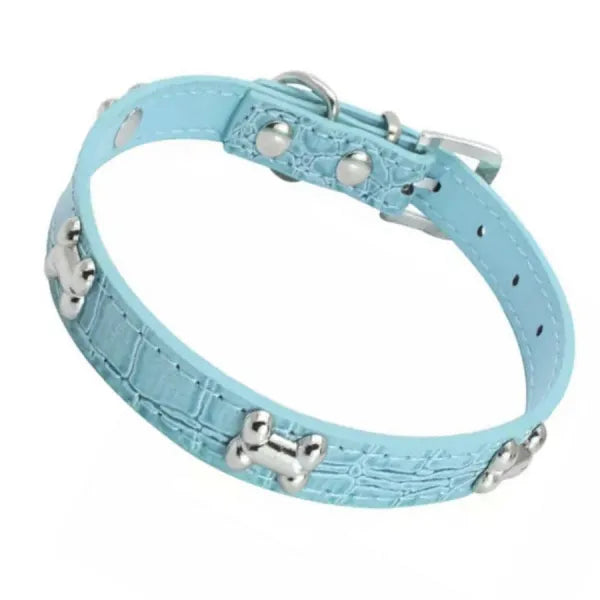 Baby blue dog outlet collar