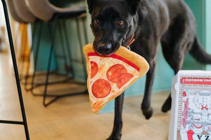 Snack Attack Puppy-roni Pizza Dog Toy by P.l.a.y - P.l.a.y - 3