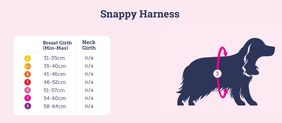 snappy-harness-sizes