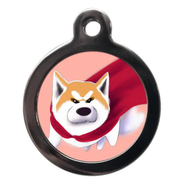 Akita Superdog Dog ID Tag - PS Pet Tags - 1