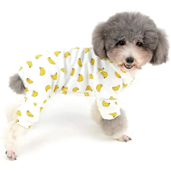 Bananas Small Dog Pyjamas - Posh Pawz - 4