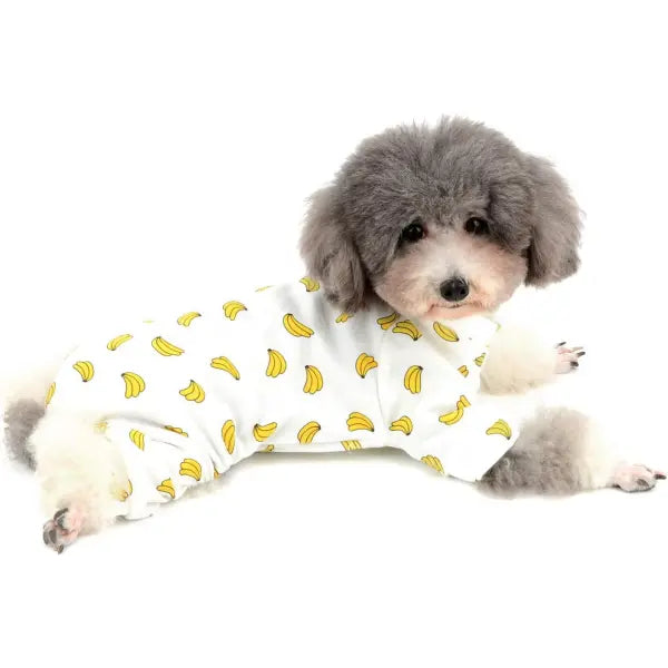 Bananas Small Dog Pyjamas - Posh Pawz - 6