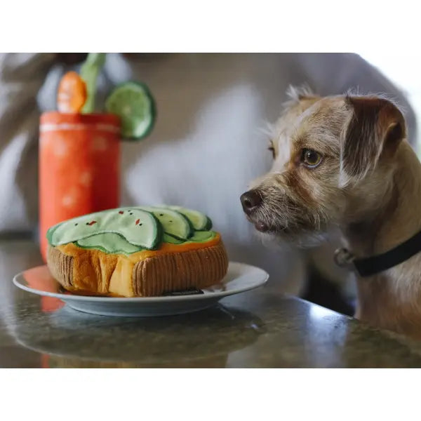 Barking Brunch Avo-doggo Toast Dog Toy by P.l.a.y - P.l.a.y - 3