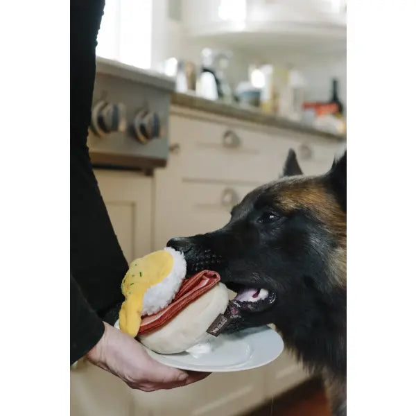 Barking Brunch Benny’s Benedict Dog Toy by P.l.a.y - P.l.a.y - 3