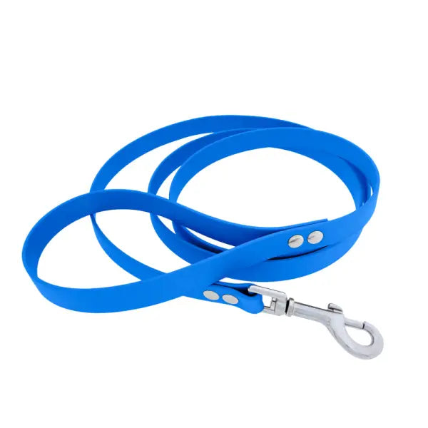 Biothane Dog Lead In Blue - Poochie Fashion - 1