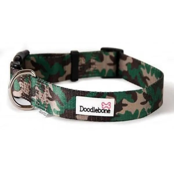 Bold Camouflage Adjustable Dog Collar Xl - Sale - 1