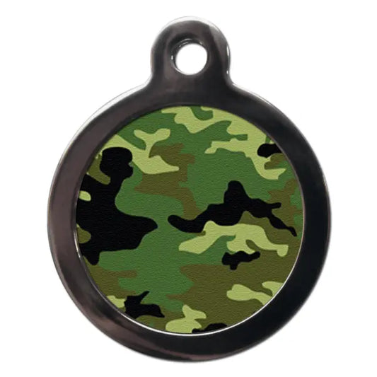 Camouflage Cat ID Tag - PS Pet Tags - 1