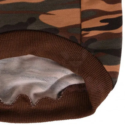 Camouflage Dog Sweatshirt - Posh Pawz - 4