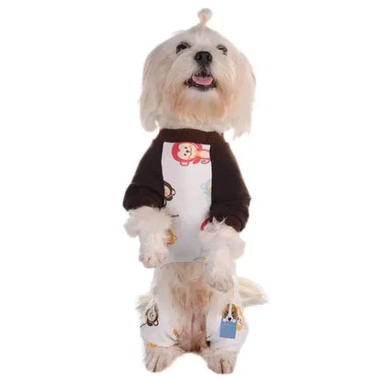 Cheeky Monkey Onesie Dog Pyjamas - Sale - 5