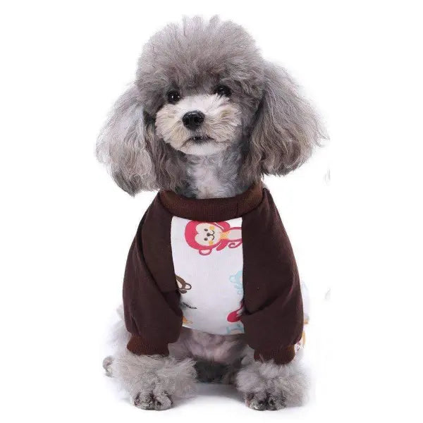 Cheeky Monkey Onesie Dog Pyjamas - Sale - 3