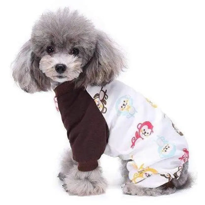 Cheeky Monkey Onesie Dog Pyjamas - Sale - 2