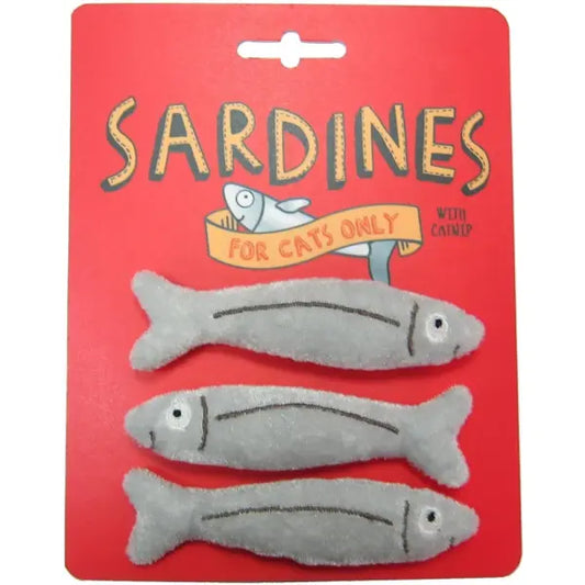 Crinkle Sardines Catnip Toys 3 Pack - Posh Catz - 1