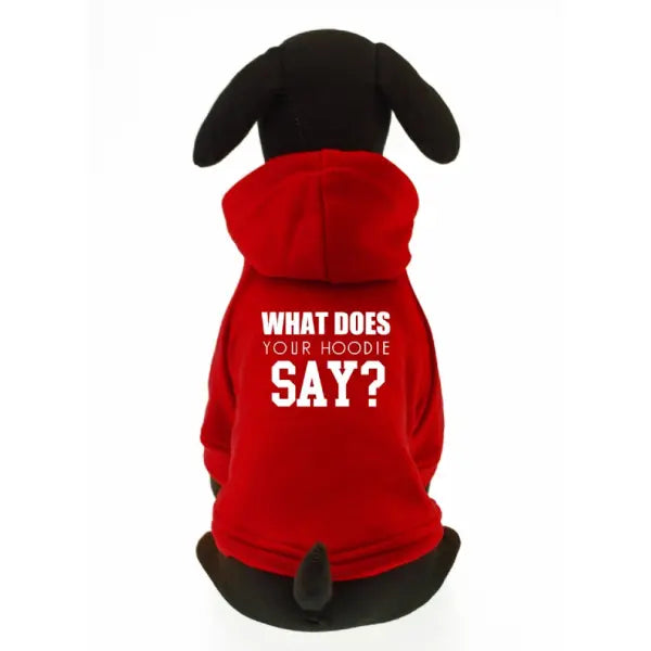 Design Your Own Dog Hoodie Sweatshirt - Urban - 10