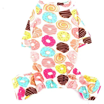 Dinky Donuts Onesie Dog Pyjamas - Posh Pawz - 1