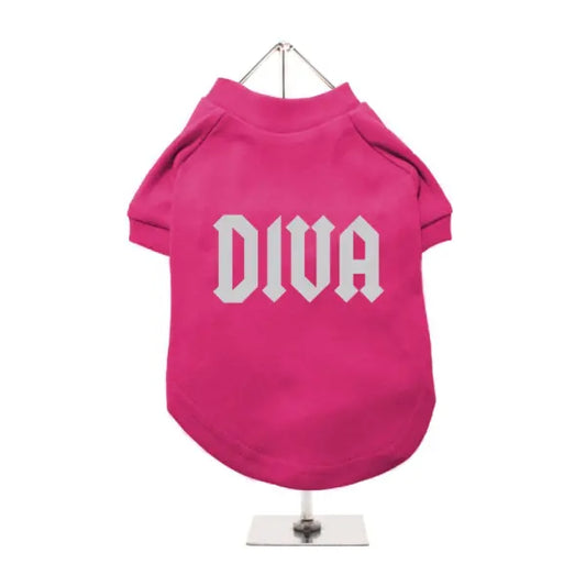 Diva Glitter Dog T-shirt - Urban - 1