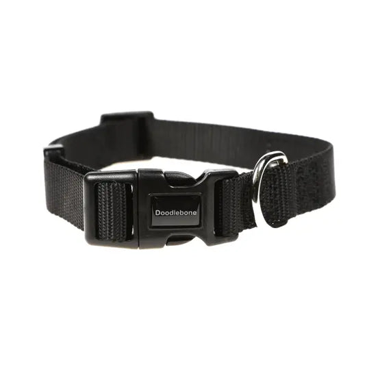 Doodlebone Originals Dog Collar - Coal Black - Doodlebone - 1