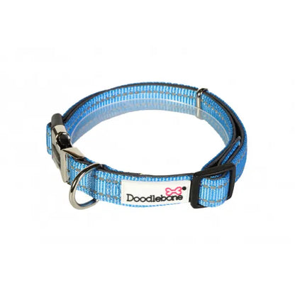 Doodlebone Padded Dog Collar - Cornflower - Doodle - 1