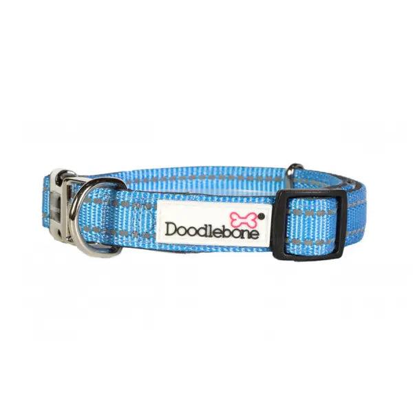 Doodlebone Padded Dog Collar - Cornflower - Doodle - 2