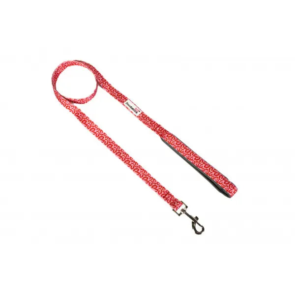 Doodlebone Ruby Leopard Dog Lead - Doodle - 1