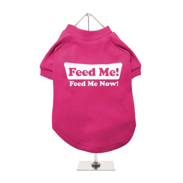 Feed Me Feed Me Now! Dog T-shirt - Urban - 1