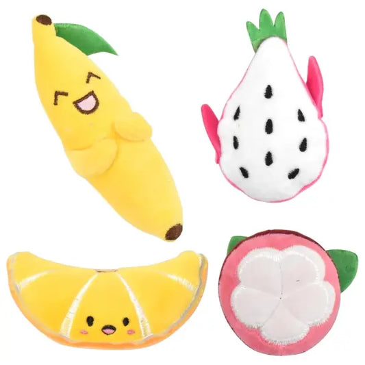 Fruity Plush Catnip Toys 4 Pack - Posh Catz - 1