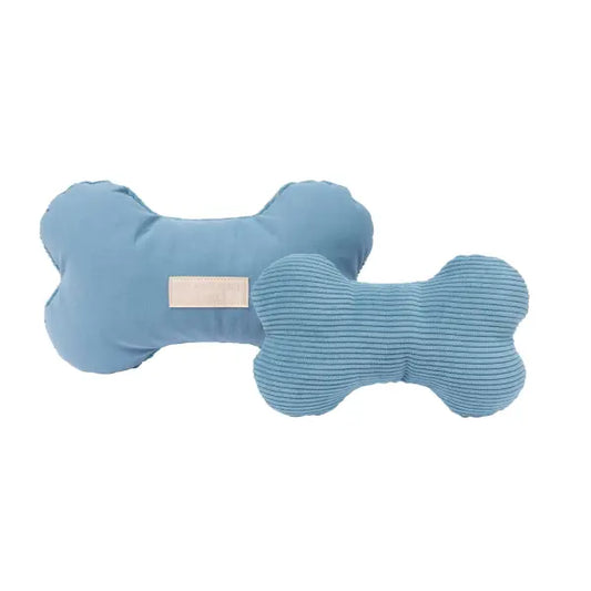 Fuzzyard Life Bone Dog Toy in French Blue - Fuzzyard - 1