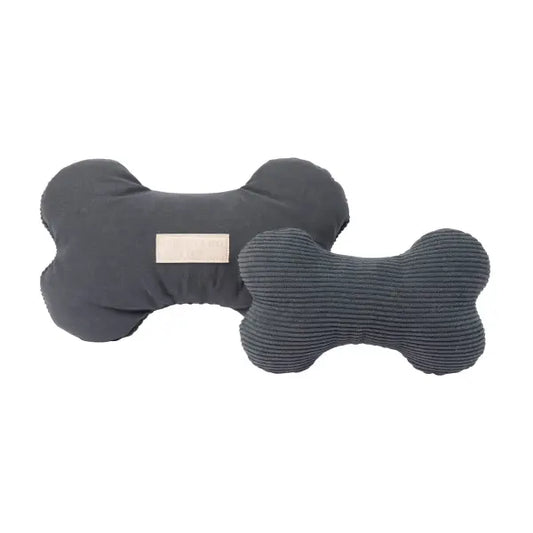 Fuzzyard Life Bone Dog Toy in Slate Grey - Fuzzyard - 1