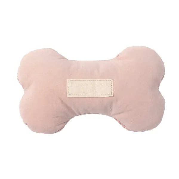 Fuzzyard Life Bone Dog Toy in Soft Blush Pink - Fuzzyard - 3