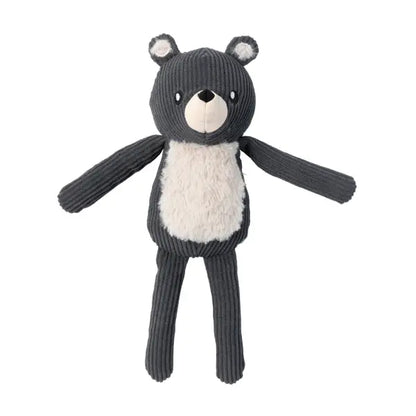 Fuzzyard Life Corduroy Cuddler Bear Dog Toy in Slate Grey - Fuzzyard - 1