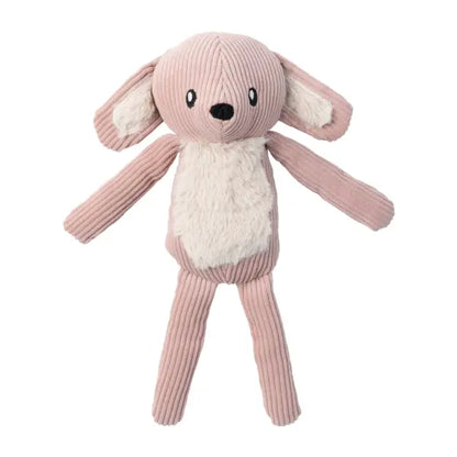 Fuzzyard Life Corduroy Cuddler Bunny Dog Toy in Soft Blush Pink - Fuzzyard - 1