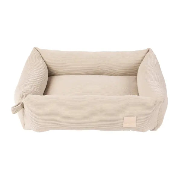 Fuzzyard Life Corduroy Dog Bed in Sandstone - Fuzzyard - 2