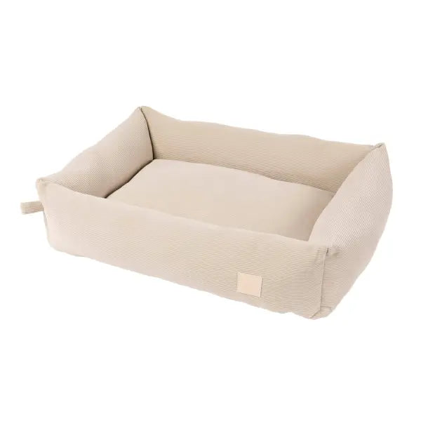 Fuzzyard Life Corduroy Dog Bed in Sandstone - Fuzzyard - 3