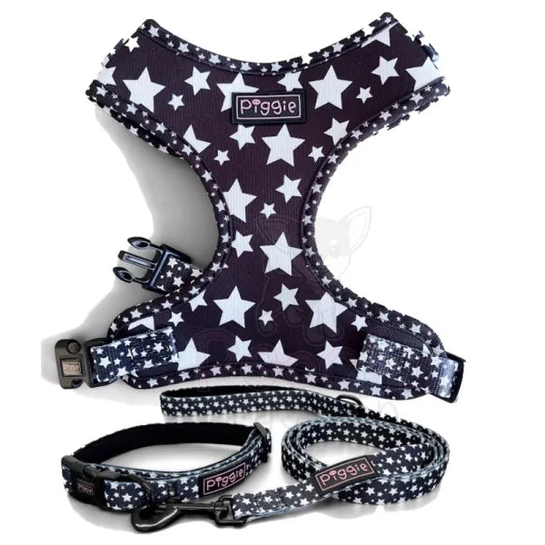 Galaxy Dog Collar Black - Piggie - 4