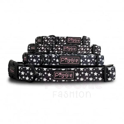 Galaxy Dog Collar Black - Piggie - 2