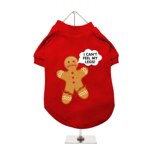 Gingerbread Man Dog T-shirt - Urban Pup - 1