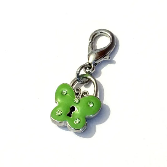 Green Butterfly Collar Charm - Sale - 1