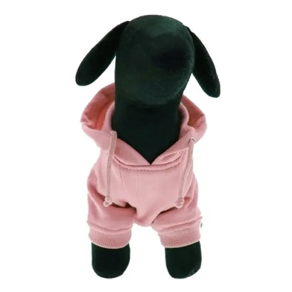 I Love Mum Dog Hoodie Sweatshirt - Baby Pink - Urban - 2