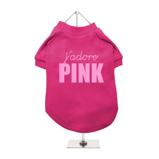 J’adore Pink Dog T - shirt - Urban 1