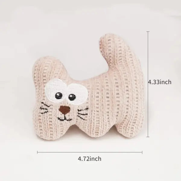 Kitty Plush Knitted Catnip Toys 2 Pack - Posh Catz - 4