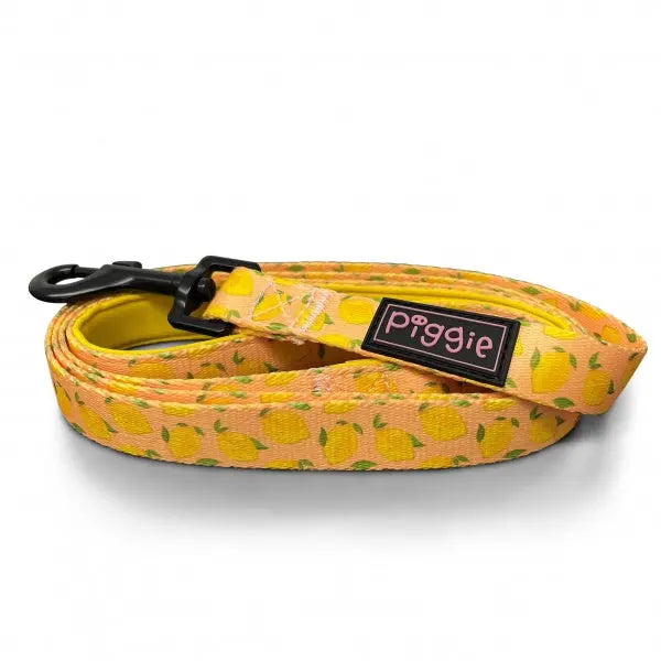 Lemon Squeeze Dog Lead - Piggie - 1