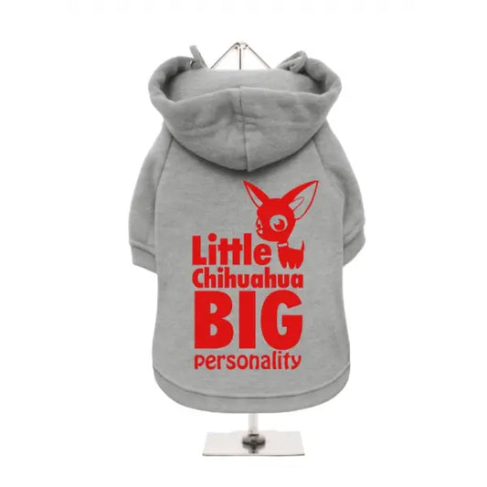 Little Chihuahua Big Personality Dog Hoodie Sweatshirt - Urban - 1