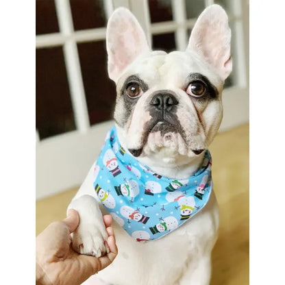 Little Snowman Tie On Dog Bandana - Posh Pawz - 2