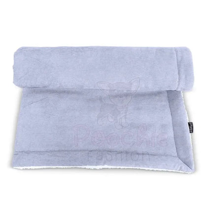 Luxury Grey Corduroy Dog Blanket - Piggie - 8