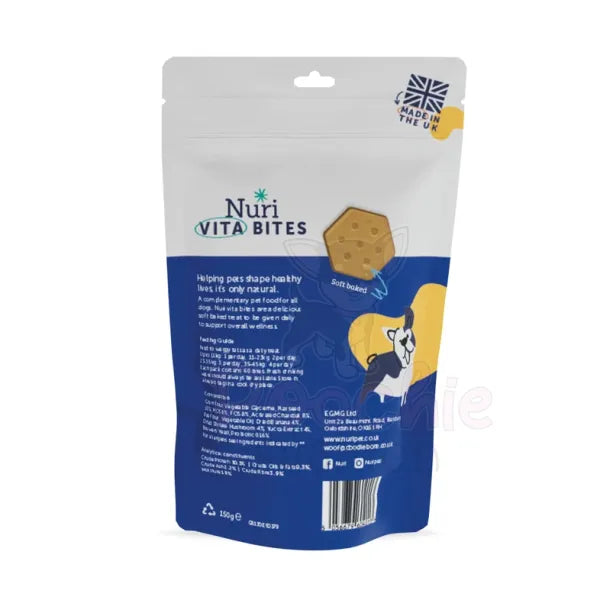 Nuri Vita Bites Dog Supplements 60 Pack - Gut Health - Nuri - 5