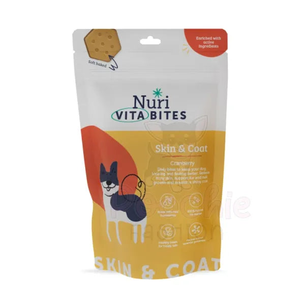 Nuri Vita Bites Dog Supplements 60 Pack - Skin & Coat - Nuri - 5