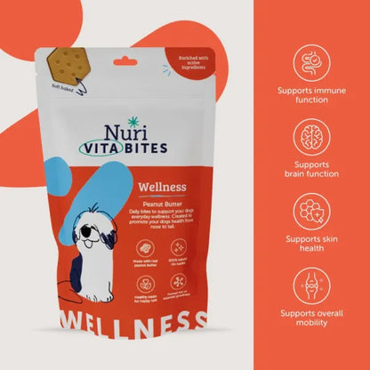 Nuri Vita Bites Dog Supplements 60 Pack - Wellness - Nuri - 1