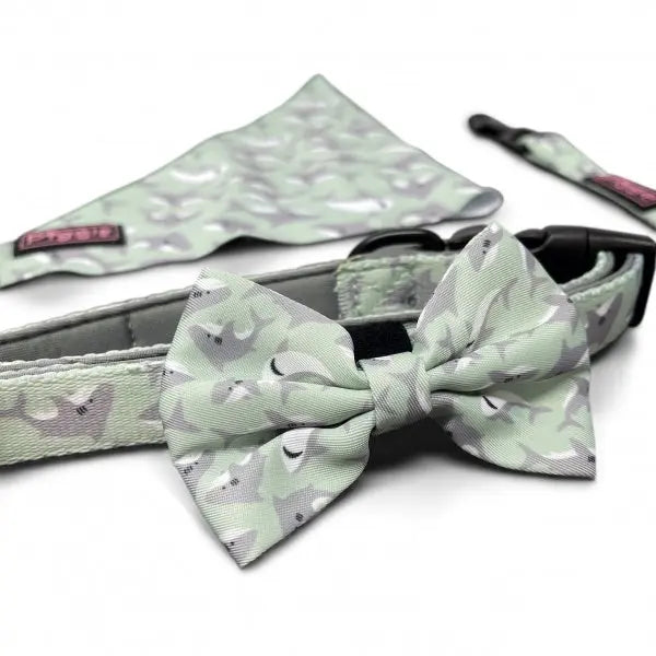 Ocean Predator Dog Bow Tie - Piggie - 1