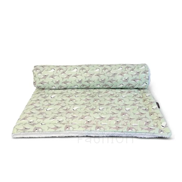 Ocean Predator Luxury Corduroy Dog Blanket - Piggie - 8